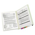 File Folders | Smead 26210 2 in. Expansion Extra-Heavy Recycled Pressboard End Tab Folders - Letter Size/Gray-Green (25/Box) image number 3