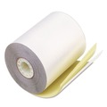  | PM Company 7685 Impact Printing 0.69 in. 3.25 in. x 80 ft. Carbonless Paper Rolls - White/Canary (60/Carton) image number 2