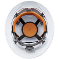 Hard Hats | Klein Tools 60406RL Non-Vented Full Brim Hard Hat with Rechargeable Headlamp - White image number 3