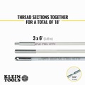 Wire & Conduit Tools | Klein Tools 56418 3-Piece Hi-Flex 18 ft. Glow Rods Set image number 4