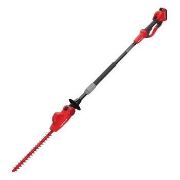 Factory Reconditioned Craftsman V20 Lithium-Ion 18 in. Cordless Pole Hedge Trimmer Kit (2 Ah)