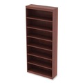 Office & Office Supplies | Alera ALEVA78436MC Valencia Series 35.63 in. x 11.81 in. x 83.86 in. 7-Shelf Square Corner Bookcase - Cherry image number 2