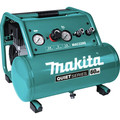 Portable Air Compressors | Factory Reconditioned Makita MAC100Q-R Quiet Series 1/2 HP 1 Gallon Oil-Free Hand Carry Air Compressor image number 0