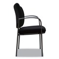  | Alera ALEIV4317A IV Series 24.8 in. x 22.83 in. x 32.28 in. Fabric Guest Chairs - Black (2/Carton) image number 2
