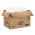Food Trays, Containers, and Lids | Dart 16MJ32 16 oz. Extra Squat Foam Containers - White (500/Carton) image number 2