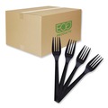 Office Jansan | Eco-Products EP-S112 6 in. 100 Percent Recycled Content Fork (1000/Carton) image number 0