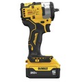 Impact Wrenches | Factory Reconditioned Dewalt DCF913P2R 20V MAX Brushless Lithium-Ion 3/8 in. Cordless Impact Wrench with Hog Ring Anvil Kit with 2 Batteries (5 Ah) image number 5