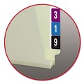File Folders | Smead 26210 2 in. Expansion Extra-Heavy Recycled Pressboard End Tab Folders - Letter Size/Gray-Green (25/Box) image number 1