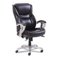  | SertaPedic 49710BRW Emerson 300-lb. Capacity Executive Task Chair - Brown/Silver image number 0