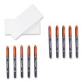 Highlighters | Tombow Mono 56412 Chisel/Bullet Tip Edge Highlighters - Red Barrel/Red Ink (10/Box) image number 2