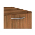  | Alera VA532822WA 15.63 in. x 20.5 in. x 28.5 in. Valencia Series 3-Drawer Full File Pedestal - Modern Walnut image number 3