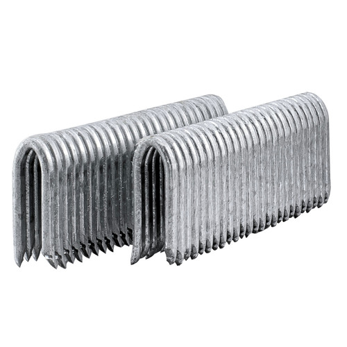 Nails | Freeman FS105G125 1500-Piece 10.5 Gauge 1-1/4 in. Glue Collated Barbed Fencing Staple Set image number 0