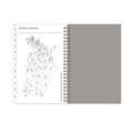 Bulk Savings Pricing 2 | Blue Sky 140088 8 in. x 5 in. 12-Month (Jan to Dec): 2026 Sophie Frosted Weekly/Monthly Planner - Floral Artwork, Multicolor Cover image number 7