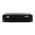 Paper Towels and Napkins | Boardwalk R4070BKBW 20.25 in. x 6 in. x 12.25 in. Jumbo Twin Toilet Tissue Dispenser - Black image number 3