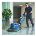 Office Jansan | Boardwalk BWK4013GRE 13 in. Diameter Heavy-Duty Scrubbing Floor Pads - Green (5/Carton) image number 7