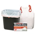 Storage Accessories | Handi-Bag 1516848 24 in. x 27.38 in. 13-Gallon Drawstring Kitchen Bags - White (50/Box) image number 0