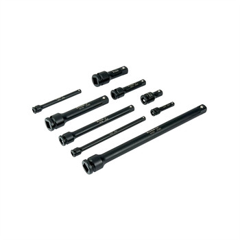 PRODUCTS | Titan 40109 9-Piece Assorted Impact Extension Bar Set