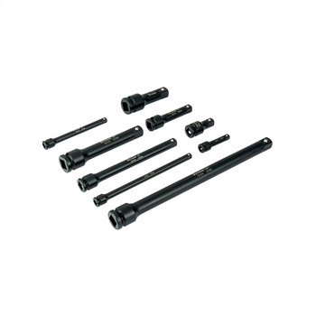  | Titan 9-Piece Assorted Impact Extension Bar Set