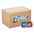 Food Service | Ziploc 316489 9.5 in. x 2.63 in. x 10.56 in. Gallon Slider Storage Bags - Clear (9/Carton) image number 0