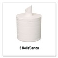 Paper Towels and Napkins | GEN G602 7.3 in. x 500 ft. 2-Ply Centerpull Towels - White (6 Rolls/Carton) image number 2