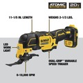 Combo Kits | Factory Reconditioned Dewalt DCK489D2R ATOMIC 20V MAX Brushless Lithium-Ion Cordless 4-Tool Combo Kit (2 Ah) image number 4