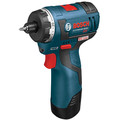 Drill Drivers | Factory Reconditioned Bosch PS22BN-RT 12V Max Lithium-Ion Brushless 1/4 in. Cordless Pocket Driver with L-BOXX Insert Tray (Tool Only) image number 1