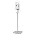 Labor Day Sale! Save $30 off $199! | Dial Professional 17000 09495 FIT 15.7 in. x 15.7 in. x 58.3 in. Touch Free Dispenser Floor Stand - White image number 1
