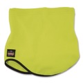 Masks | Ergodyne 16961 N-Ferno 6960 One Size Fits Most Fleece Neck Gaiter - Hi-Vis Lime image number 7
