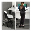  | Deflecto CM24242BLKSS Ergonomic 53 in. x 45 in. Sit Stand Mat - Black image number 6