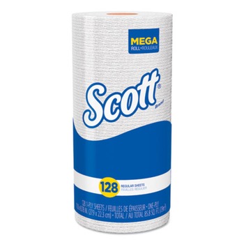 Scott 41482 11 in. x 8.75 in. Kitchen Roll Towels (128/Roll 20 Rolls/Carton)