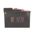 Office Jansan | Universal UNV08123 Recycled Extra Capacity Desktop File Holder - Letter, Black image number 5
