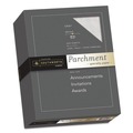 Office Jansan | Southworth 974C 24 lbs. Bond Weight 8.5 in. x 11 in. Parchment Specialty Paper - Gray (500/Box) image number 0