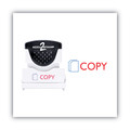 Bulk Savings Pricing 2 | ACCUSTAMP2 035532 1.63 in. x 0.5 in. COPY Pre-Inked Shutter Stamp - Red/Blue image number 1