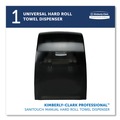 Kimberly-Clark Professional 9990 Sanitouch Hard Roll Towel Disp, 12 63/100w X 10 1/5d X 16 13/100h, Smoke image number 1