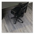  | Alera CM2E232ALEPL 45 x 53 All Day Use Non-Studded Chair Mat for Hard Floors - Clear image number 8