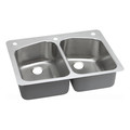 Fixtures | Elkay DPXSR233223 Dayton Premium Universal Mount 33 in. x 22 in. Single Basin Kitchen Sink (Stainless Steel) image number 0