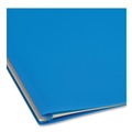 File Folders | Smead 14045 2 in. Expansion Six-Section Poly Classification Folders - Blue Exterior/Letter Size (10/Box) image number 4