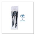 Cutlery | Boardwalk BWK4KITBLPP 4-Piece Mediumweight Cutlery Kit - Black (250/Carton) image number 6