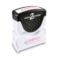 Bulk Savings Pricing 1 | ACCUSTAMP2 035521 1.63 in. x 0.5 in. POSTED Pre-Inked Shutter Stamp - Red/Blue image number 0