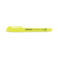  | Universal UNV08856 Chisel Tip Pocket Highlighter Value Pack - Yellow (36/Pack) image number 1