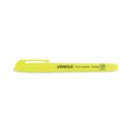  | Universal UNV08856 Chisel Tip Pocket Highlighter Value Pack - Yellow (36/Pack) image number 1