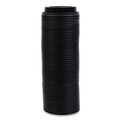 Cups and Lids | Boardwalk BWKHOTBL1020 Hot Cup Lids for 10 oz. to 20 oz. Hot Cups - Black (1000/Carton) image number 1
