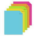 Office Jansan | Astrobrights 99608-01 24 lbs. Bond Weight 8.5 in. x 11 in. Color Paper - "Bright" Assortment (500/Pack) image number 0