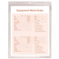 Office Jansan | C-Line 80912 Super Heavy-Duty Top Load 9 in. x 12 in. Insert Clear Vinyl Shop Ticket Holders - Clear Front (50/Box) image number 3