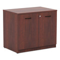  | Alera ALEVA613622MC 34.13 in. x 22.78 in. x 29.5 in. Valencia Series Storage Cabinet - Medium Cherry image number 0