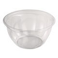 Bowls and Plates | World Centric SB-CS-16 5.4 in. Diameter x 2.7 in. Height 16 oz. Plastic Salad Bowls - Clear (450/Carton) image number 0
