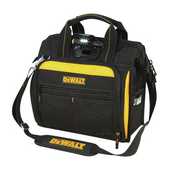 TOOL BELTS | Dewalt DGL573 41-Pocket LED Lighted Technician's Tool Bag
