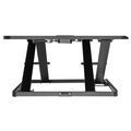  | Alera AE1SPLR AdaptivErgo 31.33 in. x 21.63 in. x 1.5 in. - 16 in. Ultra-Slim Sit-Stand Desk - Black image number 1