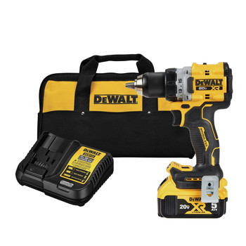 DRILL DRIVERS | Dewalt DCD800P1 20V MAX XR Brushless Lithium-Ion 1/2 in. Cordless Drill Driver Kit (5 Ah)