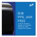 Labor Day Sale! Save $30 off $199! | Scott 34348 12.66 in. x 9.18 in. x 16.44 in. Pro Electronic Hard Roll Towel Dispenser - Smoke (1/Carton) image number 7